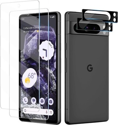 4in1 Screen Protector for Google Pixel 8 Pro Screen and Camera Lens Protector 9H