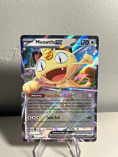 Carta Pokémon Meowth EX Full Art Holo Doppia Rara Ordine Perfetto 062/088