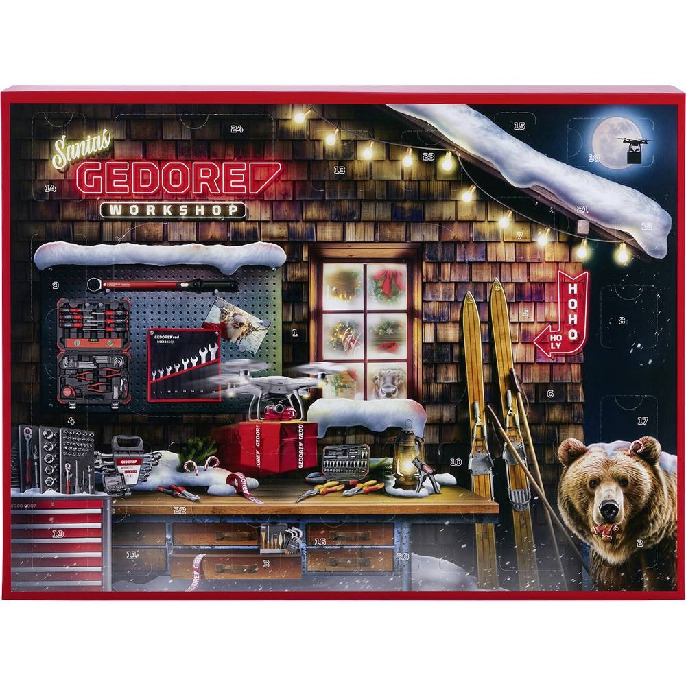 Gedore Gedore Adventskalender 2025 Utensili Calendario avvento Classe di età