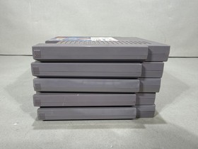 5 Vintage Nintendo NES Yoshi Goonies Spy Othello Video Console Game Cartridges