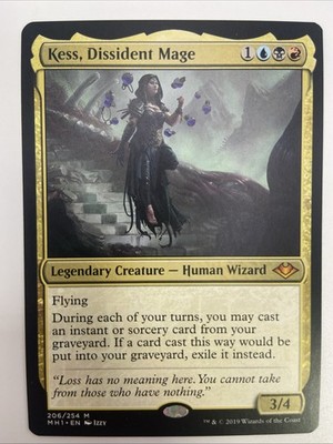 Magic the Gathering - Kess, Dissident Mage - Modern Horizons - MH1 - NM - MTG