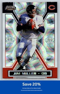 Jim Miller 2002 Pacific Exclusive #29 Chicago Bears