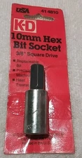 K-D TOOLS  41 4810 3/8" DRIVE  10mm HEX SOCKET METRIC USA 🇺🇸