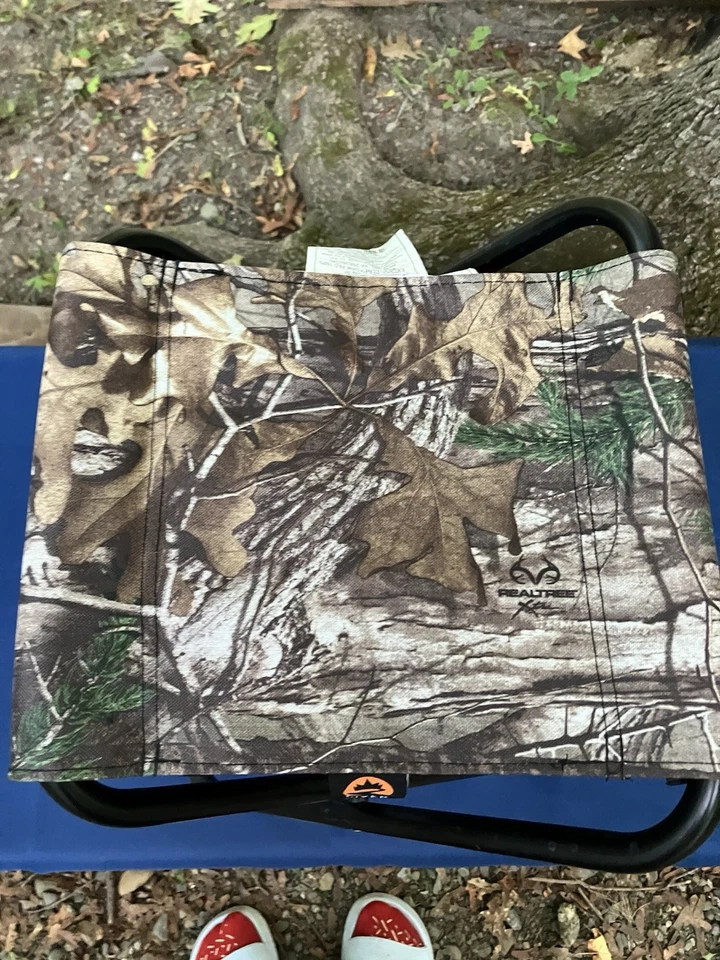 Kings River Fold Up Dove Stool Camping Chair Pockets Camo  Model# ST 1965 - Image 4 of 4