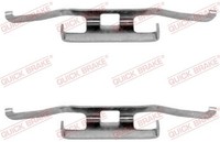 ZubehÖRsatz Scheibenbremsbelag Hinten Quick Brake 109 1098 FÜR BMW