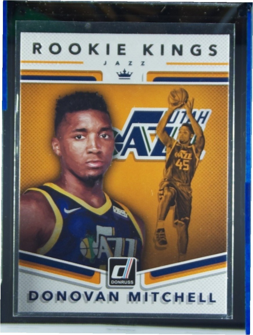 2017-18 Donruss Donovan Mitchell #13 Jazz Rookie Kings