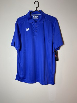 New Balance Men’s Polo Shirt Size XL Royal Blue New