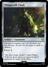 Whispersilk Cloak - Light Play MTG