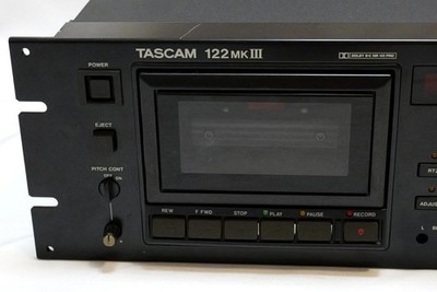 Tascam 122 MKIII MK3 Professional 3-Head Cassette Deck AS-IS From Japan