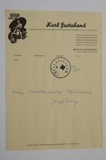 Joseph Beuys: "Freier Demokratischer Sozialismus", 1971,signiert, nummeriert