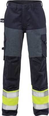 FRISTADS 125951-171 Flame High Vis Hose Damen Kl. 1 2591 FLAM  Gr.46 Warnschutz-