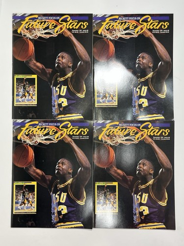 Lotto 30 Beckett Future Stars numero rivista #8 dicembre 1991 Shaquille O'Neal - Foto 13 di 24