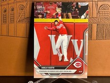 Noelvi Marte, Cincinnati Reds - 2025 Topps Now…HR Robbery Saves Playoffs Hopes!
