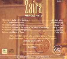 BRUCE FORD / MAJELLA CULLAGH / DAVID PARRY MERCADANTE: ZAIRA - HIGHLIGHTS NEW CD