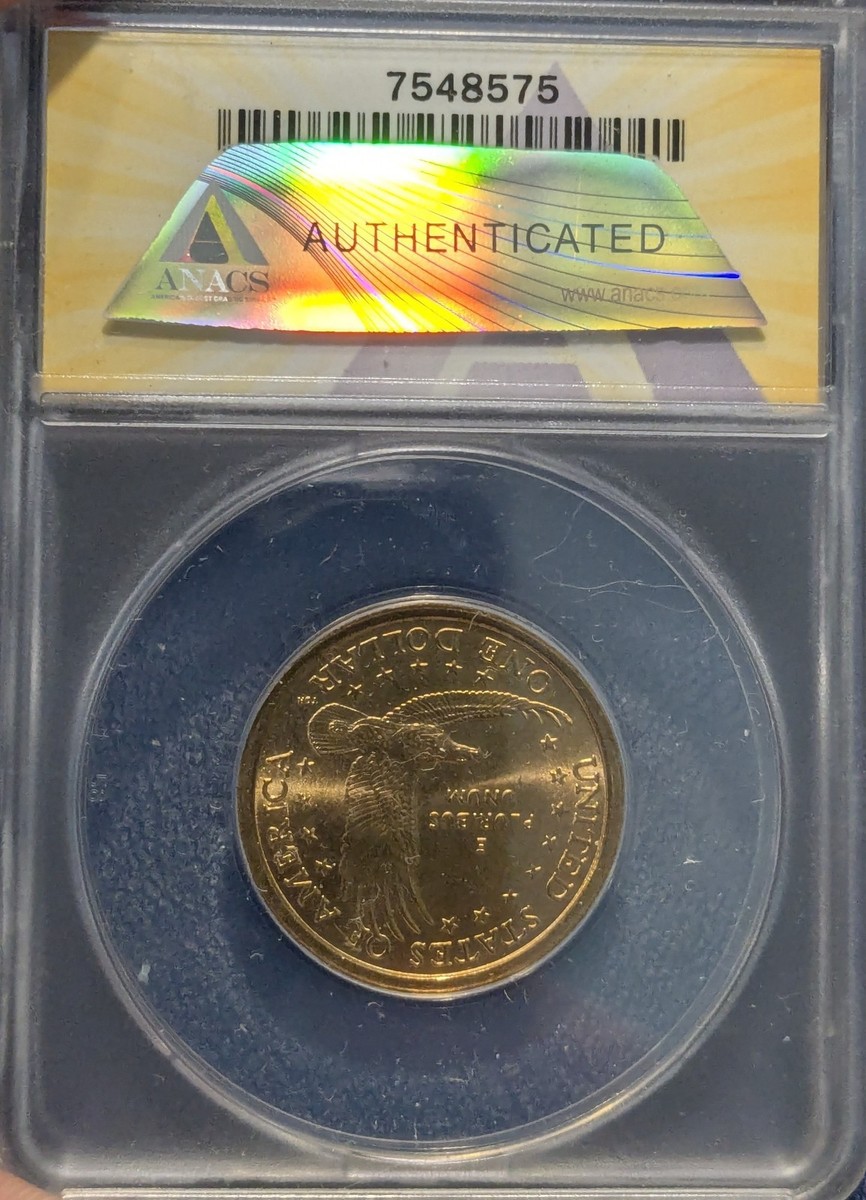 2000 P Sacagawea Dollar ANACS MS65 | Wounded Eagle FS-901 | eBay