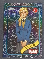 2025 Topps Chrome Marvel Calico #67 1st Spider Web Refractor /399