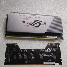 DIMM.2 Adapter to 2 PCIe NVME SSD For ASUS Ro...
