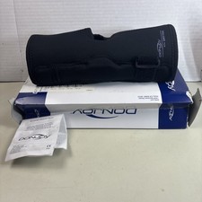 DONJOY Drytex Wrap Around Hinged RIGHT Knee Brace SMALL Cutout Rem Buttress Pop