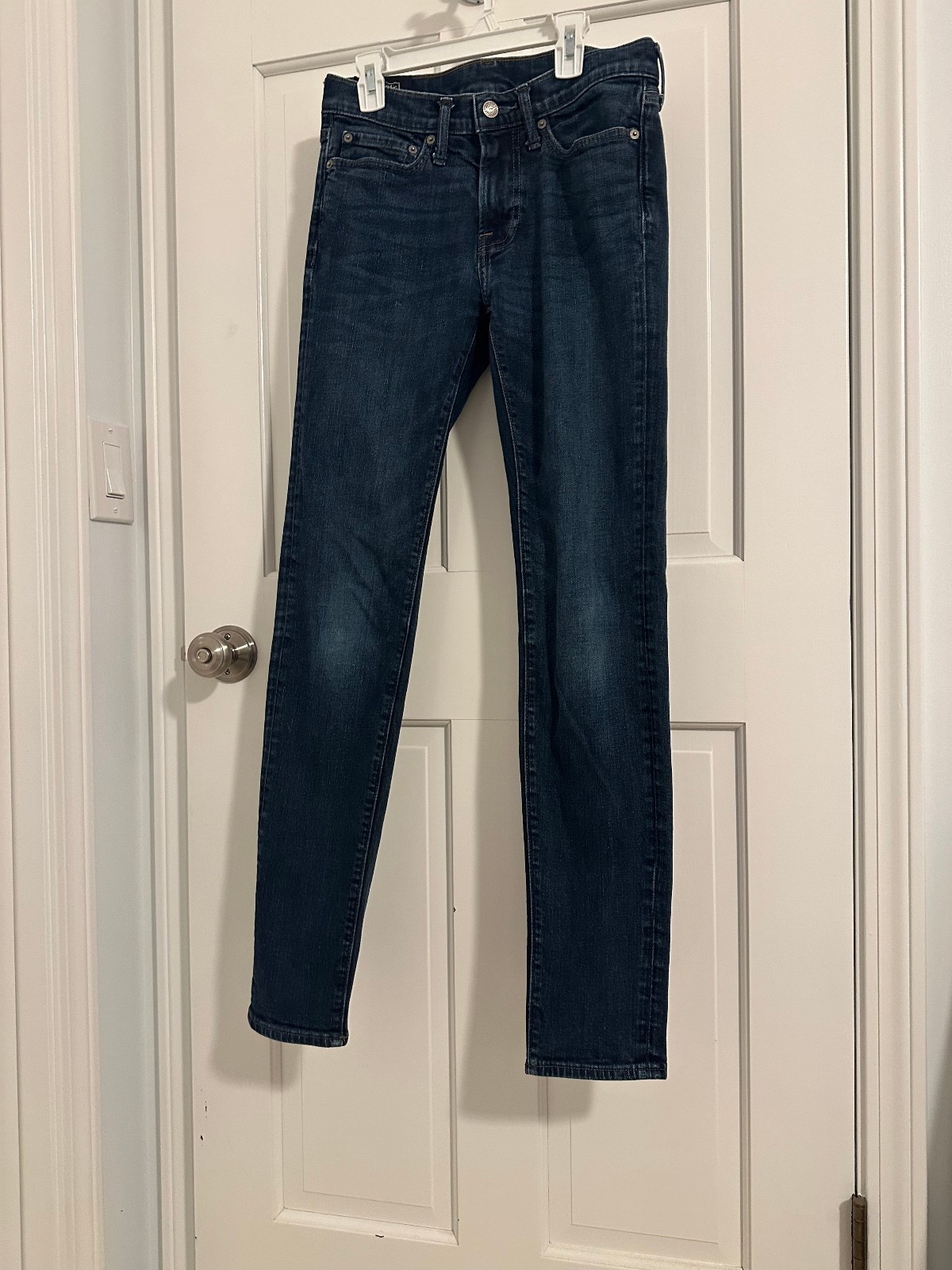 Abercrombie & Fitch Felix Super Skinny Stretch 28 x 32 Dark Wash Mens Jeans