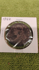 1832 capped bust half dollar