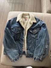 Vintage Levi s Denim Sherpa Lined Jacket