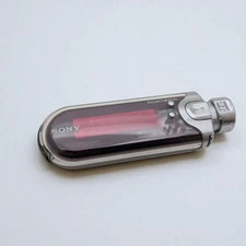 Sony Walkman NW-E405 Digital Audio Player Wine Red Portable Music Tested Japan