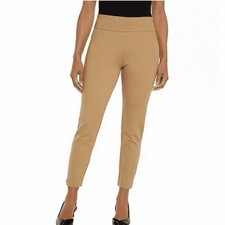 Express Women's Ponte Pant Legging, Size XXL, 2XL, Size 16 18, Tan, Pecan, Slim