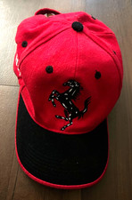 Vintage FERRARI F1 FedEx Racing Hat Cap Ajustable Strap back