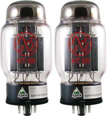 KT66, JJ Electronic, Matched Vacuum Tube, Apex Matched Pair, Power