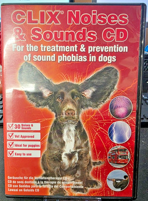 Clix - Noises & Sounds - Therapy CD For Dogs CD Pre Owned