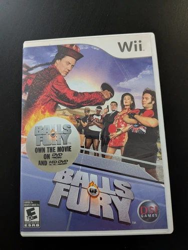 Balls of Fury (Nintendo Wii, 2007) Complete W/Manual Tested Great