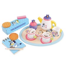 Wooden Tea Party Set - Bluey