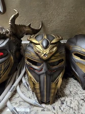 Predator Badlands KWEIs Mask - 3d Printed.  Mask Only. I can paint Bronze too.