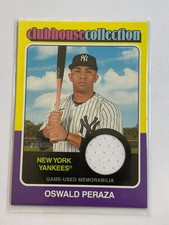 2024 Topps Heritage Baseball Clubhouse Collection Relic CCR-OP Oswald PERAZA