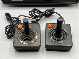 Atari 2600 Darth Vader Console System Bundle W/ Pac-Man Tested OEM Power Cords