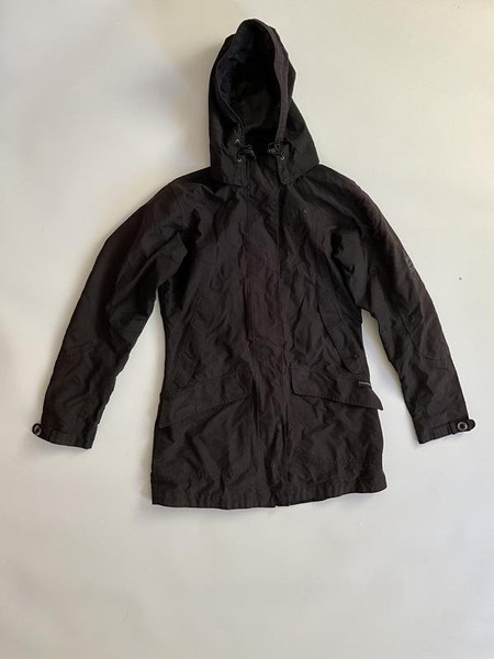 Women Jack Wolfskin Jacket Black 36 / S / 44 #9FGI