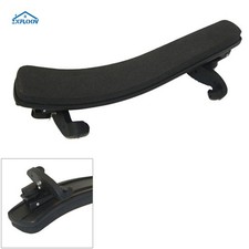 Comfort Fit 3/4 4/4 Violin Shoulder Rest - Lightweight Black Support