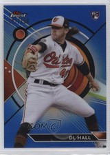 2023 Topps Finest Blue Refractor 141/150 DL Hall #73 11pj