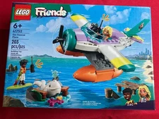 LEGO Friends Sea Rescue Plane 41752 with  203 Pieces-Brand New