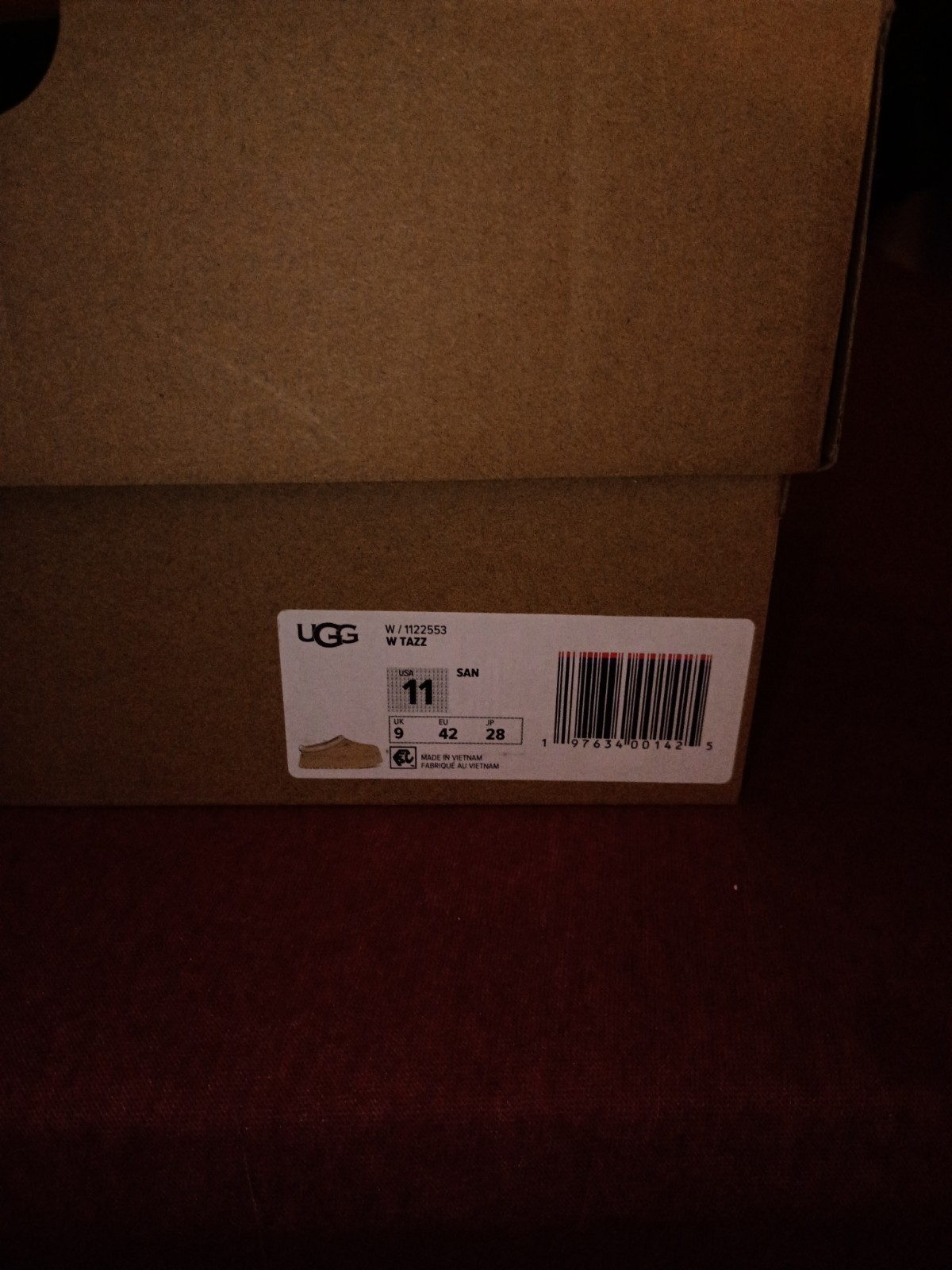 Women's UGG Braid Tazz Sand Platform Slippers 100percent Authentic In Box Size 11 image 4