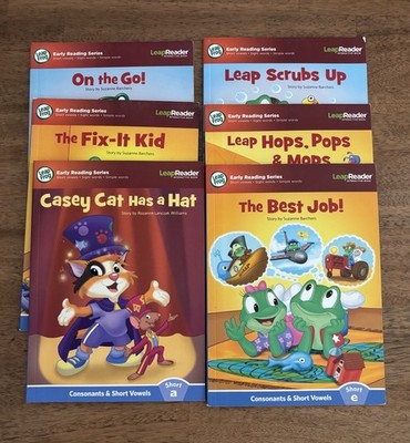 Set Of Six Leap Frog Leap Reader Books