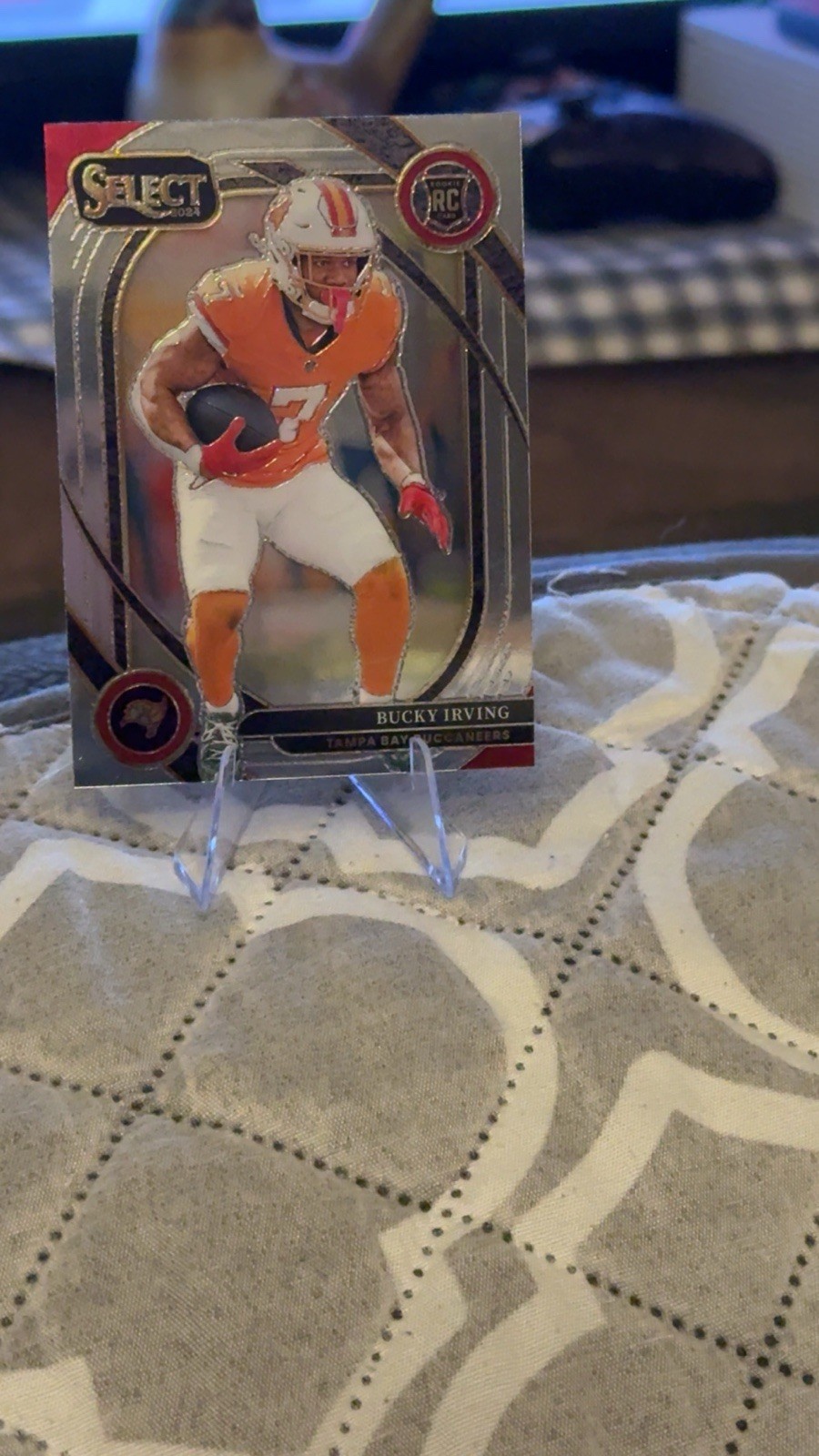 2024 Panini Select - Club Level Bucky Irving #239 (RC)