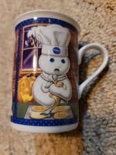 Pillsbury Doughboy DanburyMint Collector Mug/Cup  OCTOBER 2001 HALLOWEEN FRGHT