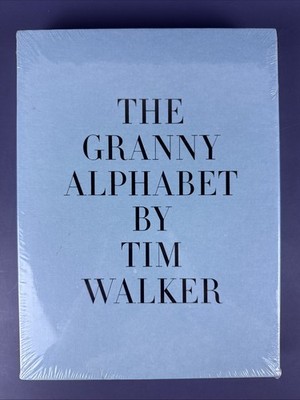 The Granny Alphabet by Tim Walker Hardcover with Slipcover Brand New Sealed
