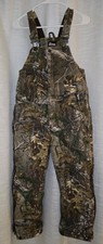 Berne Youth Insulated Camo Bib Overall Size Youth 10-12