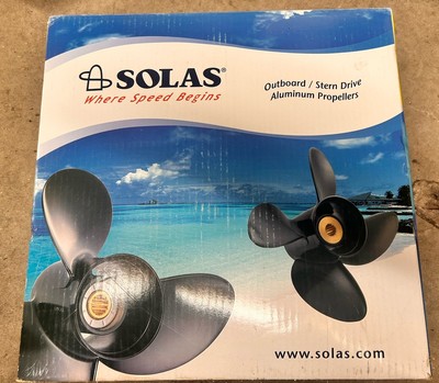 2511-155-13 Solas Propellor 15.5 X 13P Evinrude Johnson ETEC OMC V6 V4 90-300HP