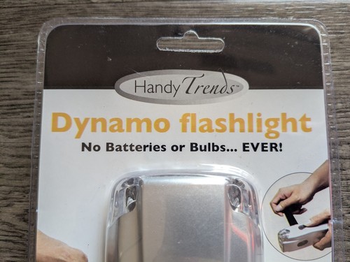 Factory-Sealed Dynamo LED Flashlight By Handy Trends - Picture 2 of 3