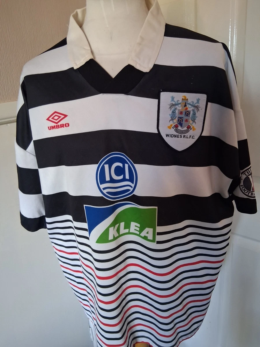 Maillot Vintage Widnes Rugby League 1997 - Le Coq Sportif - Taille XXL Adulte - Angleterre