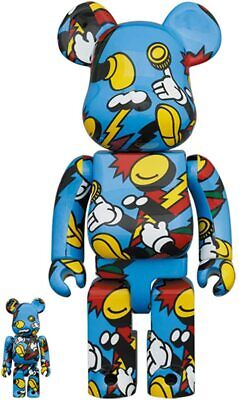 Medicom Toy Be@rbrick ROBE JAPONICA MIRROR 100 & 400 Open Medicom Toy Be@rbrick ROBE JAPONICA MIRROR 100 & 400 Open