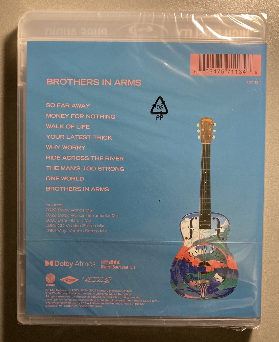 Dire Straits Brothers In Arms Atmos Blu-ray Audio With